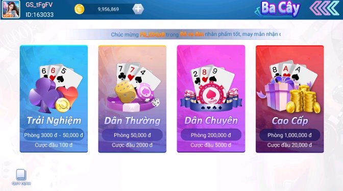 Iwin68 – Nhà cái chơi 3 Cây đổi thưởng tiền thật số 1